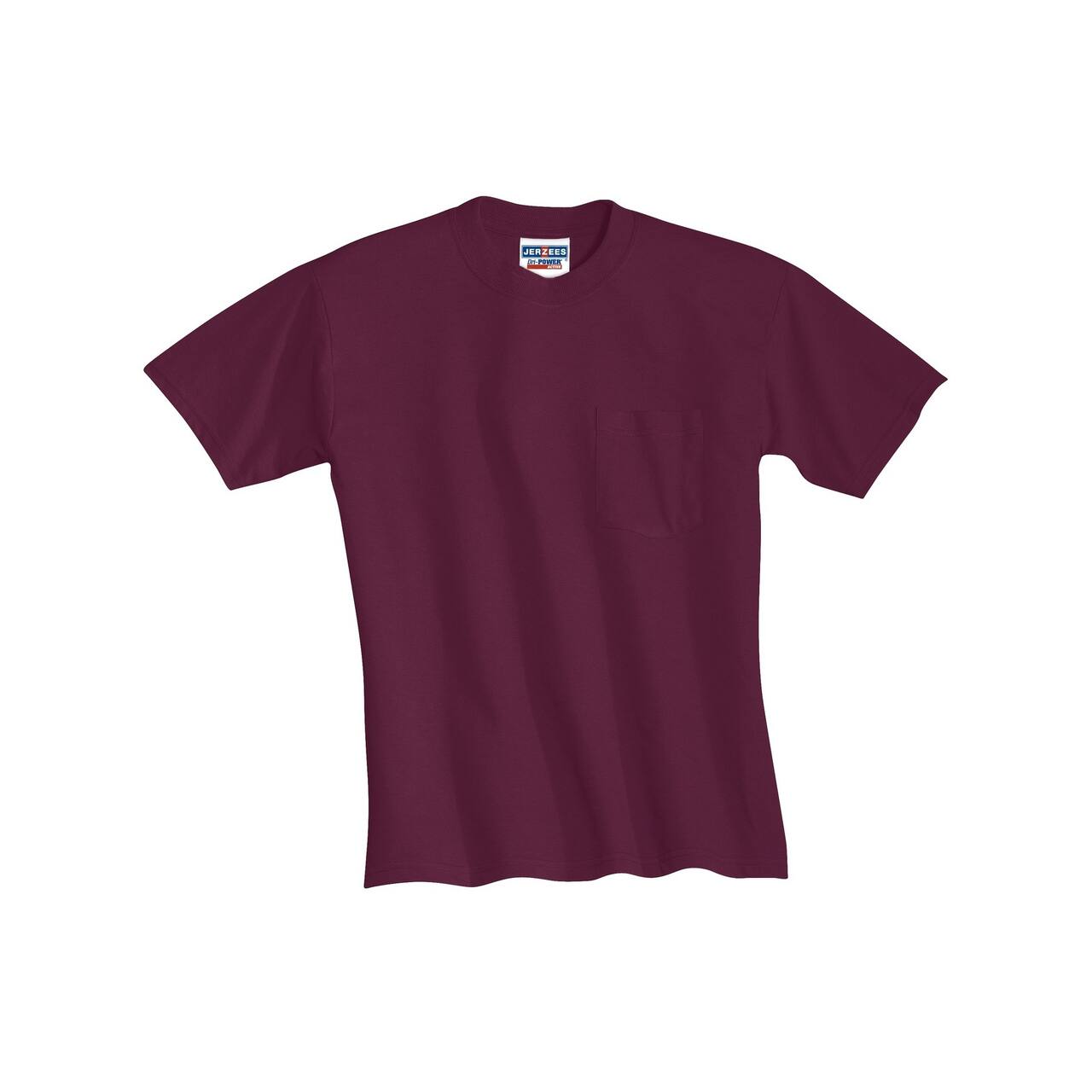 JERZEES® DRI-POWER® 50/50 Cotton/Poly Pocket T-Shirt